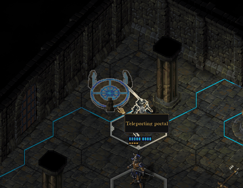 Active terrain elements in Zodiac Legion