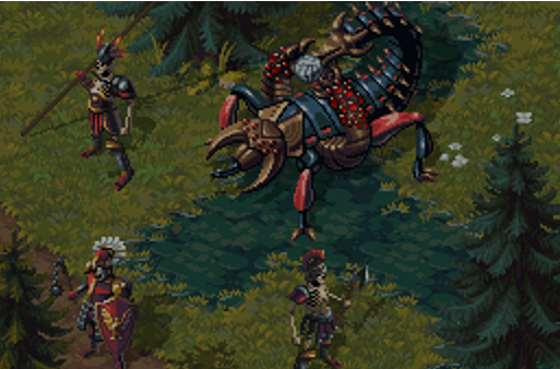 The scorpion beast of the Aegidian League