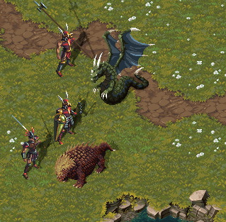 Great beasts on the battlefield
